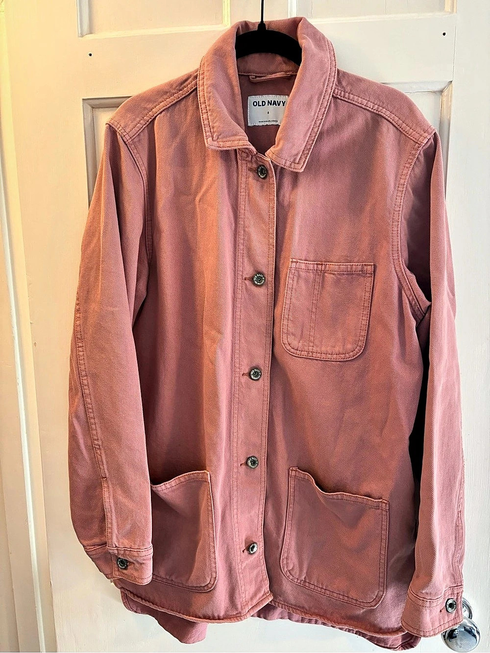 Old Navy Utility Jacket in Pink Like New